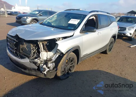 2021 GMC Terrain Awd Sle из США, поврежденный, VIN 3GKALTEVXML319226